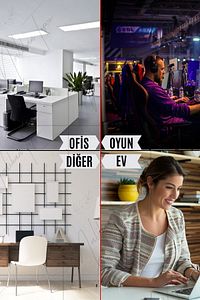 Xxl 90*40 Cm Game Oyuncu Dayanıklı Hassas Ergonomik Siyah Kaymaz Mouse Pad - Kenar Dikişli Mousepad ürün fotoğrafı