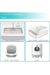 Akıllı Koku Giderici Kedi Tuvaleti Sterilizasyon Hava Temizleyici Evcil Hayvan Koku Önleyici ürün fotoğrafı