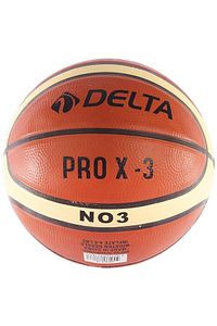 Kahverengi Pro X Deluxe Kauçuk 3 Numara Çocuk Basketbol Topu 3 Numara Pompa dahil değildir ürün fotoğrafı