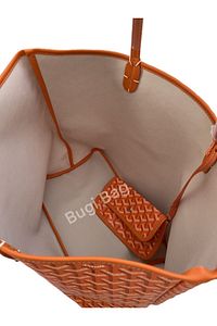 Monogram Detaylı Yavrulu Kadın Omuz Çantası Tote Bag Goyard Style ürün fotoğrafı