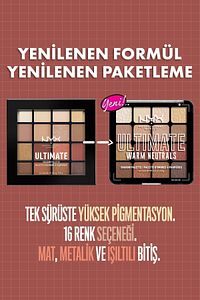 Göz Farı Paleti - Ultimate Shadow Pallette Warm Neutrals 800897017644 ürün fotoğrafı