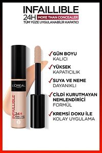 Infaillible Tüm Yüze Uygulanabilir Kapatıcı 322 Ivory Concealer ürün fotoğrafı