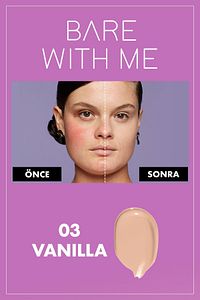 Bare With Me Kapatıcı Serum 03 Vanilla Concealer ürün fotoğrafı