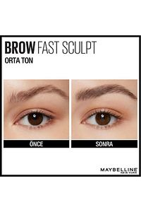 Brow Fast Sculpt Brow Gel No: 04 Medium Brown ürün fotoğrafı