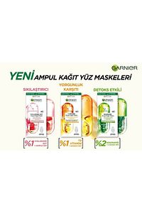 Ampul Kağıt Yüz Maskeleri 3'lü ürün fotoğrafı