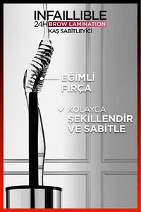 Infaillible 24H Brow Lamination Şeffaf Kaş Sabitleyici ürün fotoğrafı