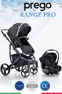 Prego Range Çift Yönlü Portbebeli Bebek Arabası ürün fotoğrafı