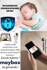 Kablosuz Ampul  Kamera, WiFi Ev Akıllı Kamera, 360 ° Görüş Açısı, İki Yönlü Ses, Hareket Algılama ürün fotoğrafı
