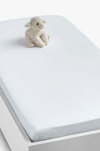 %100 Organik Pamuk Penye Lastikli Çarşaf - 60x120-70x120 ürün fotoğrafı