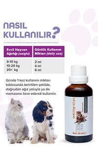 Kedi Ve Köpek Için %100 Doğal Sakinleştirici,relax, Rahatlatıcı, Antistres Şurup 50 ml ürün fotoğrafı