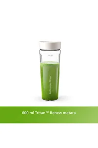 Çevre Dostu Mutfak Serisi Smoothie Blender, 0.6L Kapasite, 350W, Krem, HR2500/00 ürün fotoğrafı