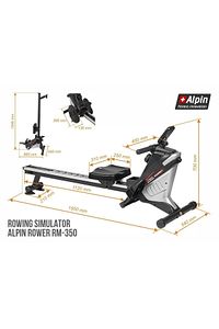 Alpin Rower RM-350 Manyetik Kürek Çekme Aleti ürün fotoğrafı