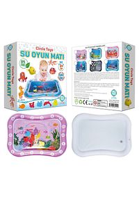 Sarı Bebek Su Matı Tummy Time Aktivite Oyuncağı Su Havuzu 1+ Yaş ürün fotoğrafı