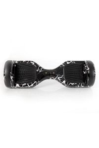 Elektrikli Kaykay Scoooter Hoverboard 6.5 Inch Şimşek Grafity Desenli Akıllı Denge - D02 ürün fotoğrafı
