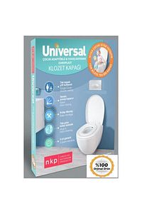 Universal Çocuk Adaptörlü Amortisörlü Klozet Kapağı Kapak ürün fotoğrafı