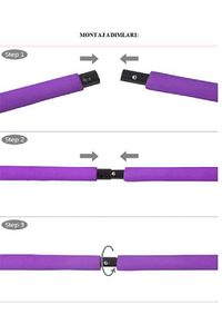 Squat Pilates Jimnastik Egzersiz Çubuğu Portable Studio Squat Barı ürün fotoğrafı