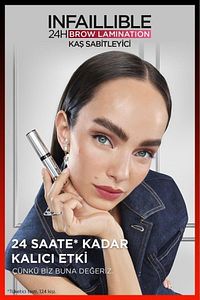 Infaillible 24H Brow Lamination Şeffaf Kaş Sabitleyici ürün fotoğrafı