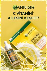 C Vitamini Parlaklık Verici Kağıt Yüz Maskesi 3'lü Set (5% Gliserin, Niacinamide) ürün fotoğrafı