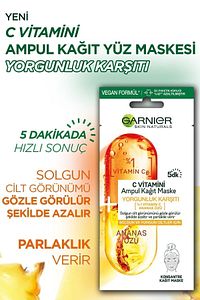 Ampul Kağıt Yüz Maskeleri 3'lü ürün fotoğrafı