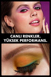 Ultimate Shadow Palette Brights Göz Farı Paleti - & Mini Makyaj Sabitleme Spreyi - Matte ürün fotoğrafı