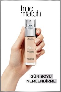 L'Oréal Paris True Match Bakım Yapan Fondöten 0.5N PORCELAIN Kapatıcı ürün fotoğrafı