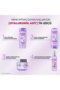 Hydra [hyaluronic] Nem İle Dolgunlaştıran Saç Bakım Seti - Şampuan & Saç Bakım Kremi & Serum & Maske ürün fotoğrafı