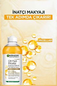 Çift Fazlı Micellar Kusursuz Makyaj Temizleme Suyu 400 ml ürün fotoğrafı