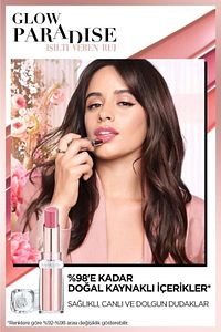 Glow Paradise Balm-in-lipstick - Işıltı Veren Bordo Tonlu Ruj 353 Mulberry Ecstatic ürün fotoğrafı