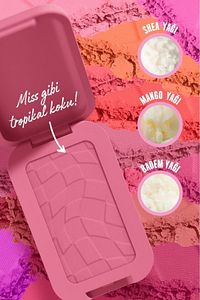 Buttermelt Blush Kremsi Pembe Pudra Allık - 08 Getting Butta ürün fotoğrafı