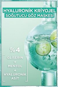 Soğutucu Göz Maskesi Hyaluronik Kriyo Jel 5 gr X 3 Adet ürün fotoğrafı