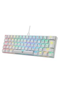 Majesty 62 Tuşlu Rgb Mekanik Gaming Klavye Red Switch Beyaz ürün fotoğrafı