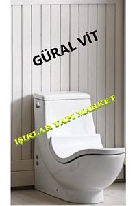 Güral Wc Health Klozet Soft Yavaş Kapanan Kapak Iç Takım Alttan Çıkışlı Özel Tasarı Avrupa Ödüllü ürün fotoğrafı