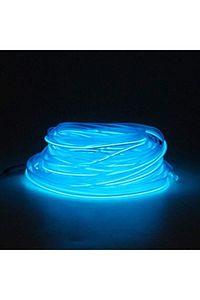 Araç Içi Torpido Ledi Şerit Led Ip Led Neon Mavi 2 Metre ürün fotoğrafı