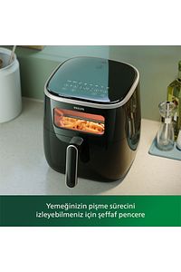 3000 Serisi XL Airfryer, 5.6L Kapasiteli Hazne, Siyah, HD9257/80 ürün fotoğrafı