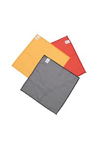 ( 3 Adet ) Cam Ve Ayna Bezi Mikrofiber Genel Temizlik Bezi Çok Renkli 40*40 Cm ürün fotoğrafı