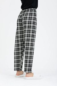Mükemmel Dokulu Ithal Kumaş Kadın Ekose Pijama Altı ürün fotoğrafı