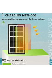 Solar Home Lighting At-999 Güneş Enerjili Şarjlı Aydınlatma Cihazı ürün fotoğrafı