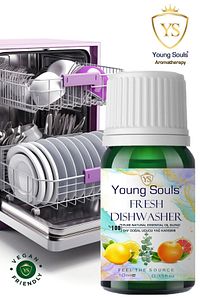 Fresh Dishwasher Essential Oil Blend Bulaşık Makinesi Temizleyici Uçucu Yağ Karışımı 10 ml ürün fotoğrafı