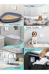 Akıllı Koku Giderici Kedi Tuvaleti Sterilizasyon Hava Temizleyici Evcil Hayvan Koku Önleyici ürün fotoğrafı