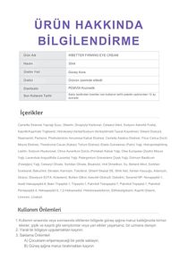 Firming Eye Cream Göz Altı Nemlendirici, Kırışıklık Karşıtı Göz Çevresi Kremi 8 Tip Peptid Kore 30ml ürün fotoğrafı