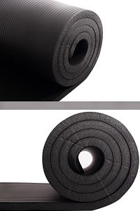 Konfor Zemin 15 mm Taşıma Askılı Pilates Minderi Yoga Matı ürün fotoğrafı