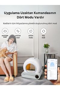 Akıllı Kedi Tuvaleti / Kum Kabı ürün fotoğrafı