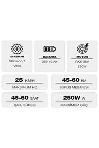 ZF10 Elektrikli Bisiklet ürün fotoğrafı