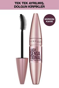 Lash Sensational Maskara - Burgundy Brown - Mürdüm ürün fotoğrafı