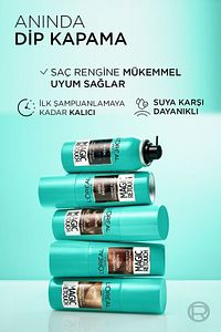 Beyazlar Için Kapatıcı Kumral Saç Spreyi 75 ml ürün fotoğrafı