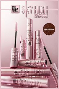 Lash Sensational Sky High Kahverengi Maskara ürün fotoğrafı
