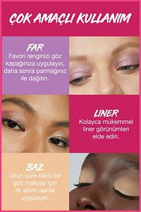 Color Tattoo 24H Eye Stix Kaş Kalemi & Göz Farı - Courageous ürün fotoğrafı