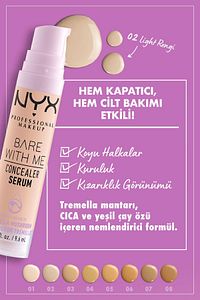 Bare With Me Kapatıcı Serum 02 Light Concealer ürün fotoğrafı