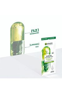 Niacinamide Detoks Etkili Ampul Kağıt Maske ürün fotoğrafı