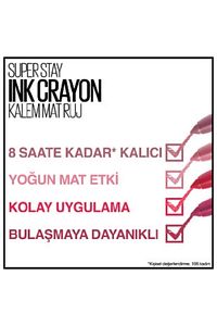 Kalem Ruj - Sw Superstay Ink Crayon 20 Enjoy the View 30174191 ürün fotoğrafı